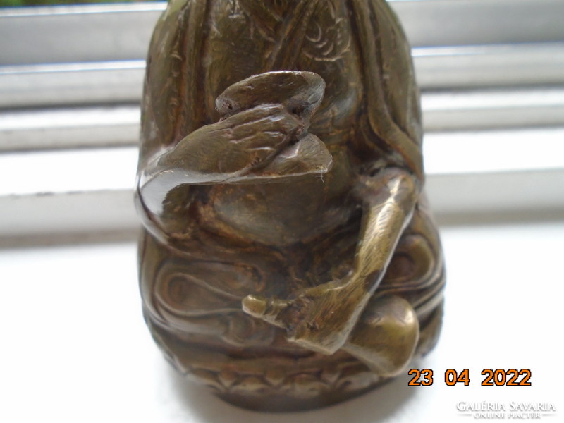 Antik kínai bronz ZAO JUN  Konyhaisten vagy Tűzhelyisten