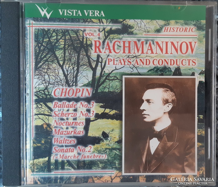 RACHMANINOV PLAYS AND CONDUCTS     CD