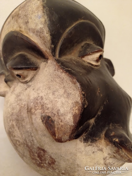 Antik Pende gyógyító beteg antik afrikai maszk Kongó africká maska 323 dob 35 4665