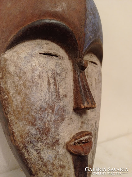Africa vuvi ethnic group mask antique african congo africká mask 351 drum 31 4649