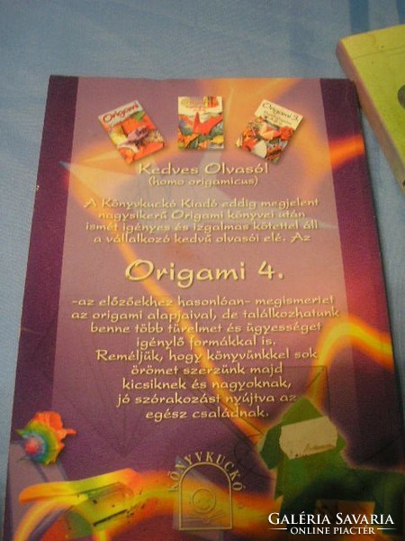 N27 Origami kiadványok 2 db egyben eladóak