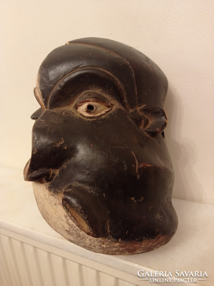 Antique pende healing patient antique african mask congo africká mask 323 drum 35 4665