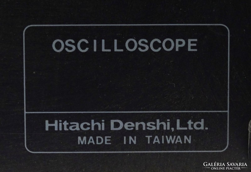 1I412 Hitachi V-212 20 Mhz oszcilloszkóp
