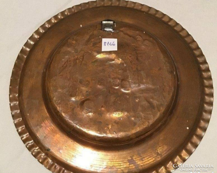 Copper wall plate