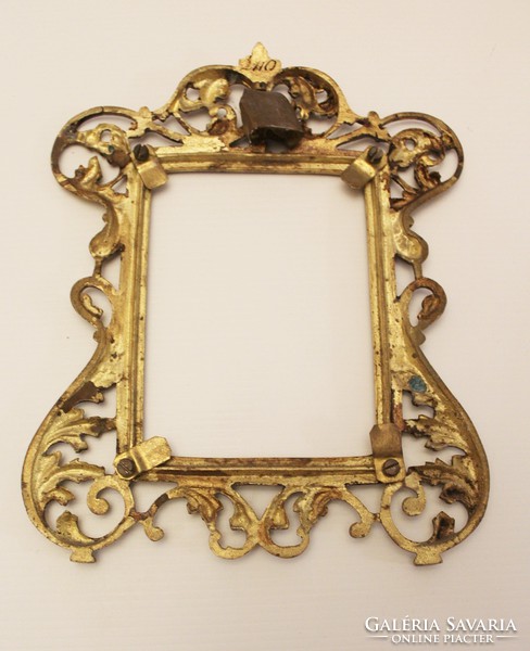 Beautiful ornate copper picture frame