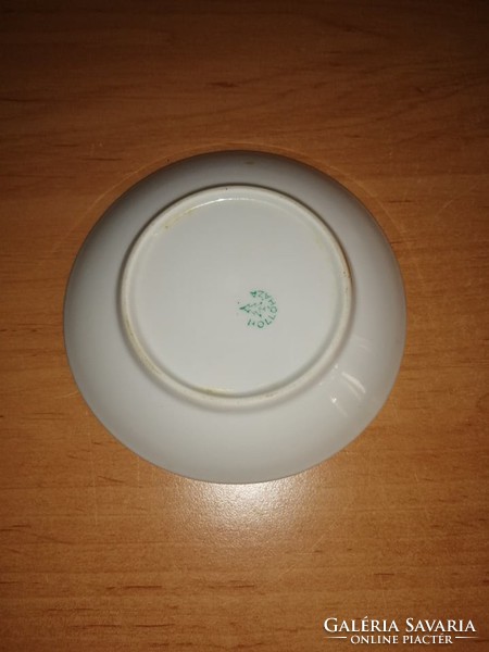 Hollóházi porcelán csésze alátét  10,8 cm (2p)