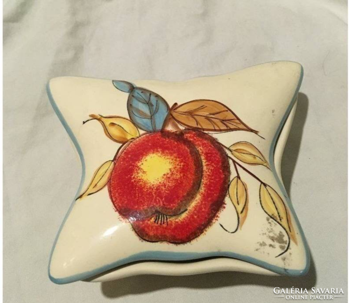 Apple patterned bonbonier