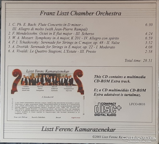 FRANZ LISZT CHAMBER ORCHESTRA     CD