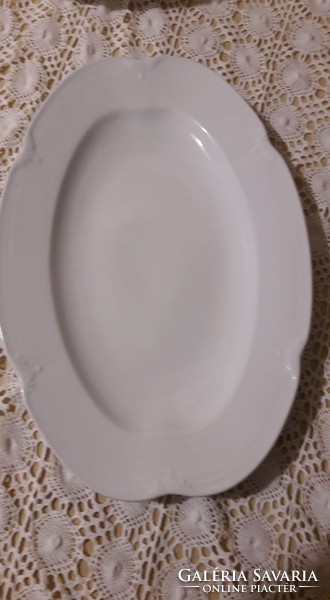 Drasche, antique white serving bowl
