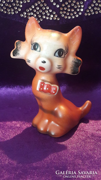 Porcelain cat, little kitten (l2239)