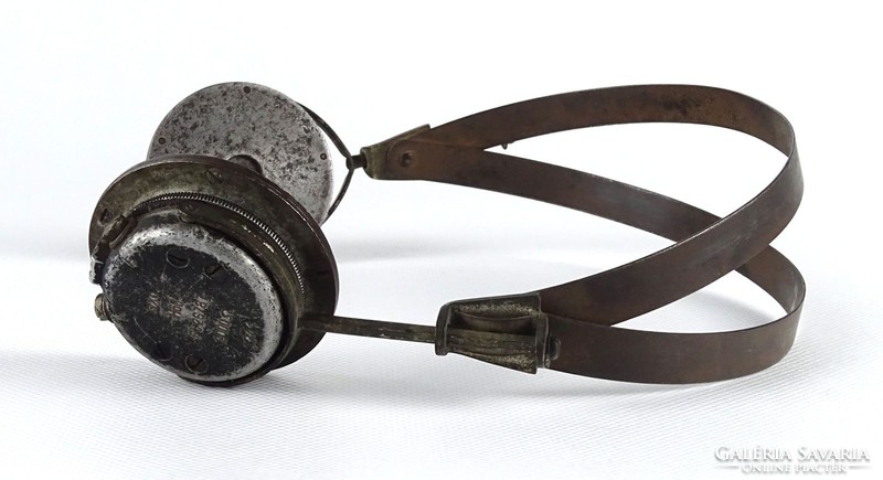 1I676 old military wwii. Telecommunication Headphones 1941