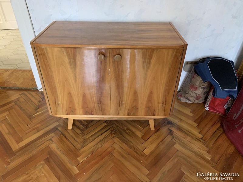 Retro! Varnished room furniture made in Szeged (1977) in one!