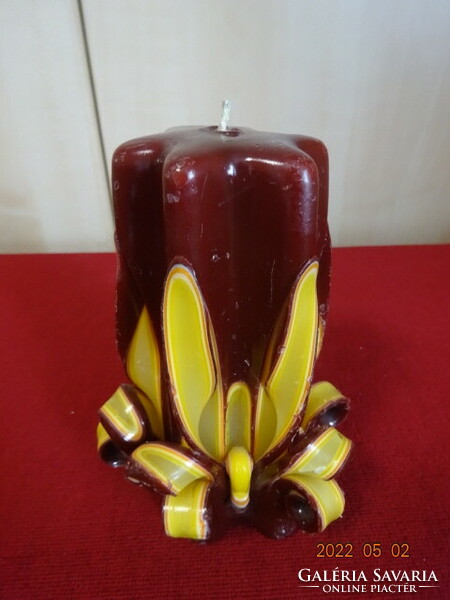 Decorative candle, height 15 cm. He has! Jókai.