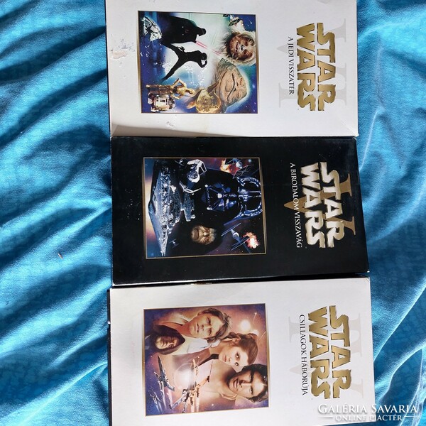 Díszdobozos Star Wars trilógia 4-5-6. VHS