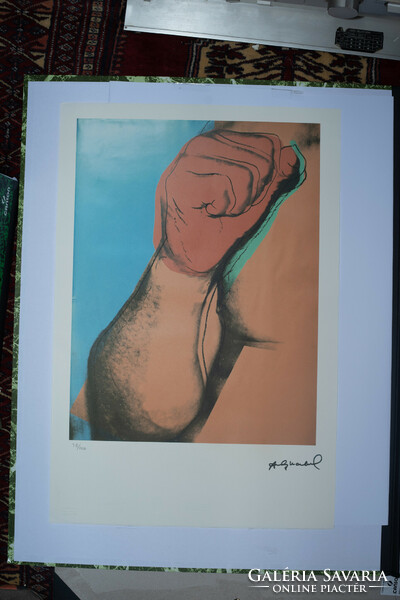 Andy Warhol (1928-1987): Worker's fist