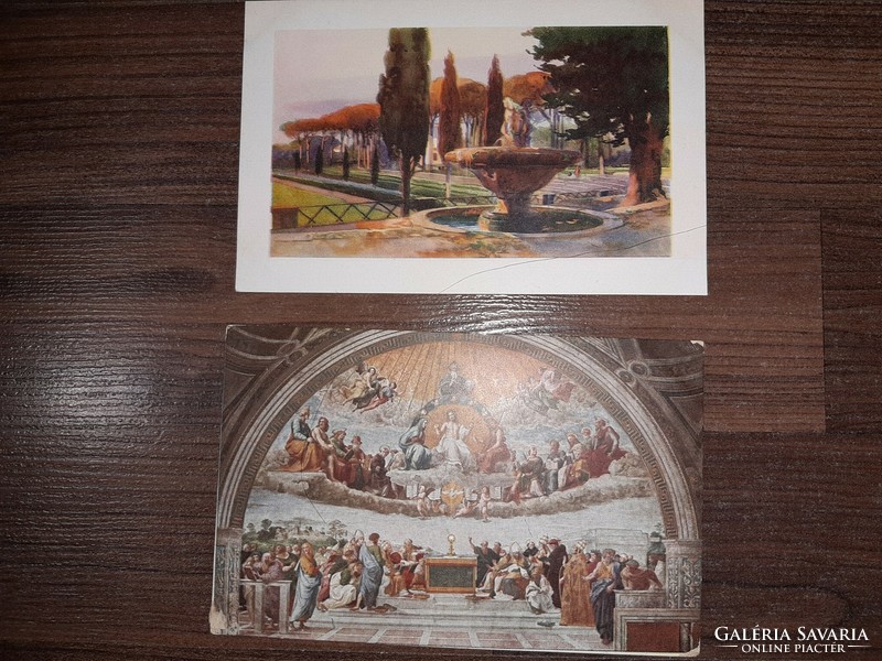 Antik képeslapok Roma