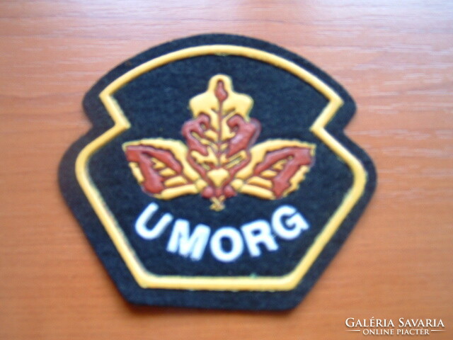 Umorg Ukrainian military (some kind of naval guard) brown arm mark # + zs