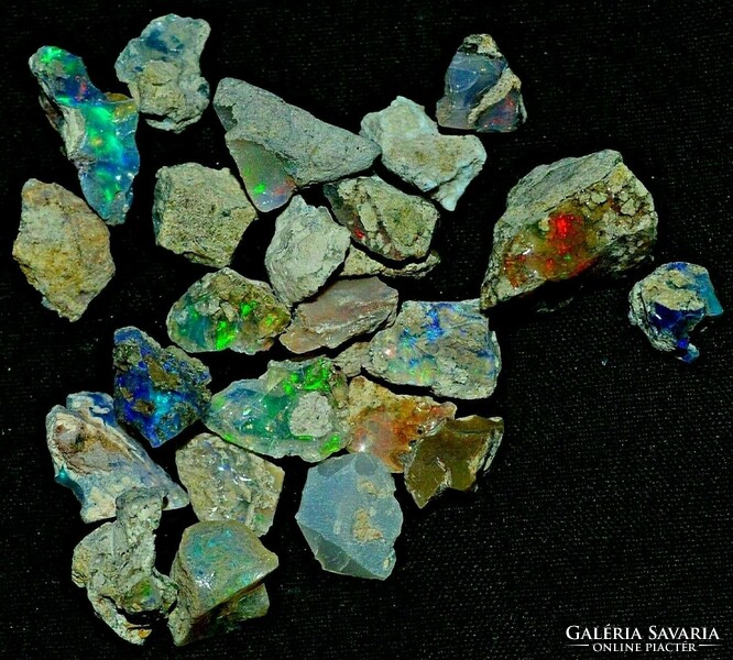 31.2 Ct top quality raw Ethiopian opal nuggets