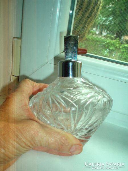Vintage kristály parfümös üveg