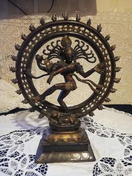 Eladó régi bronz Shiva Nataraja szobor!