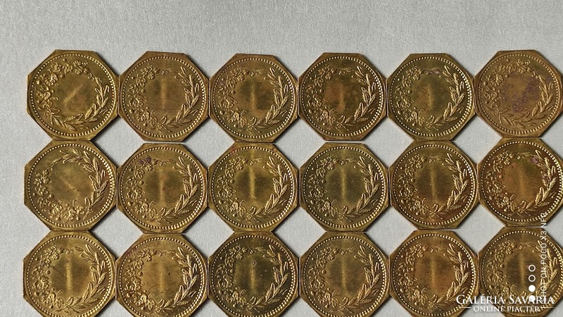 Ritka antik réz német sör - beer token - érme, pénz 1820-1947