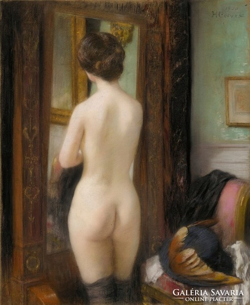 Henri gervex - the buttocks - canvas reprint