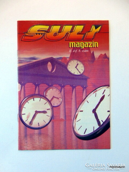 1998 augusztus  /  SULI magazin  /  Szülinapi újság Ssz.:  19750