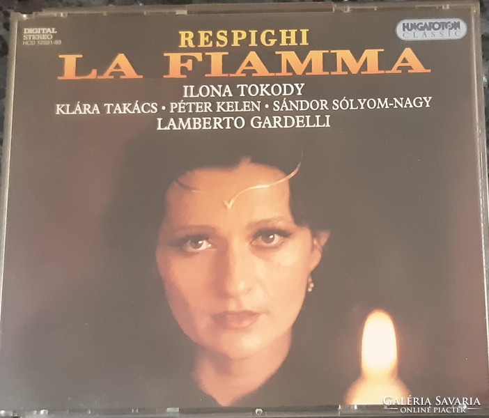 Resphigi : la fiamma - the flame - opera 3 cd set