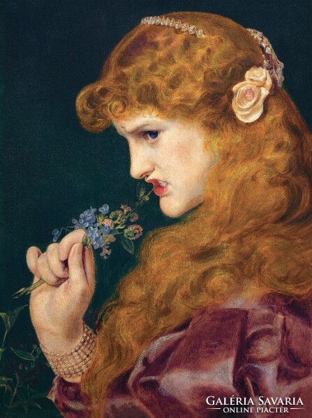 Frederick sandys - the shadow of love - canvas reprint