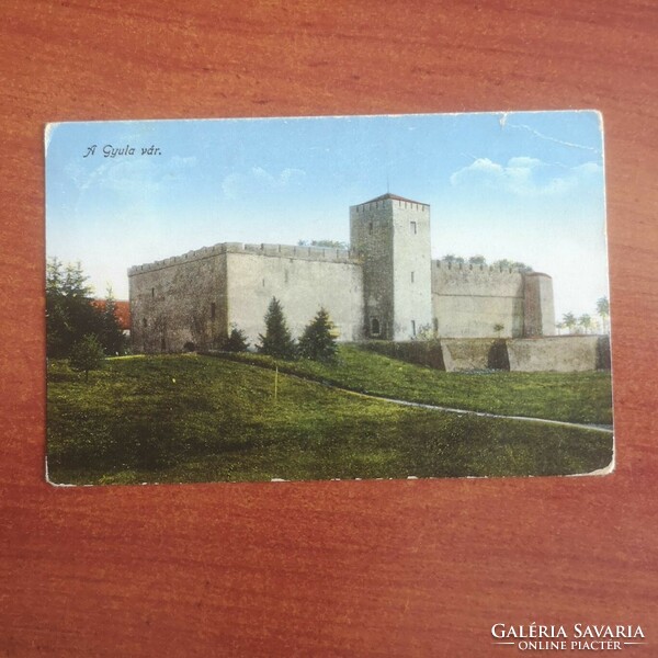 Gyula -A gyulai vár - 1929 képeslap