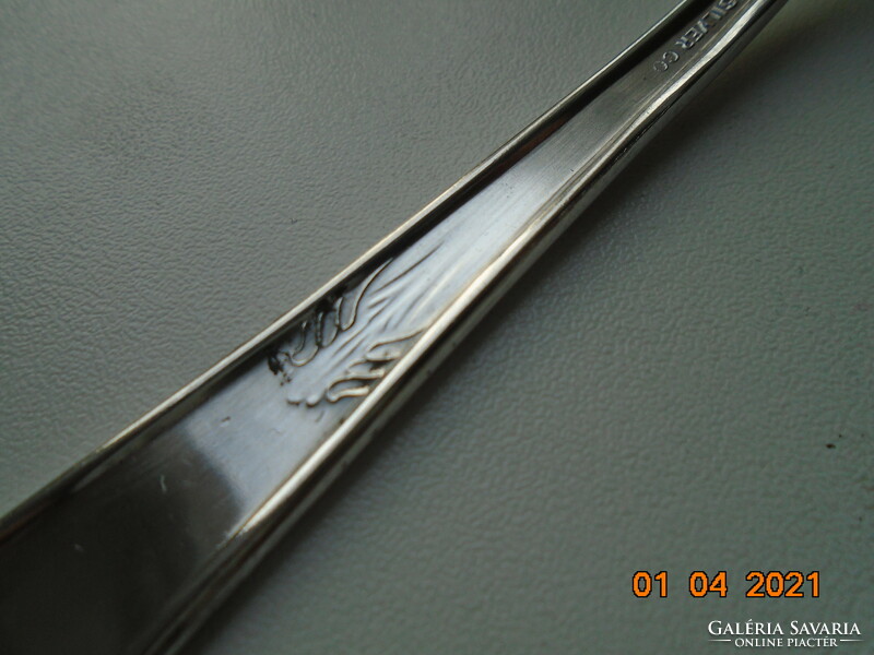 1939 silver plate teaspoon brandon pattern with Monroe silver co mark