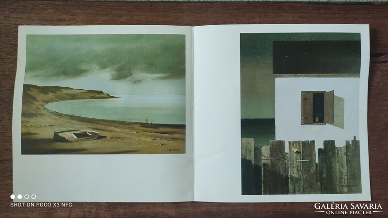 Ifj. Benedek Jenő ( 1939 - 2019 ) - Törött kancsó - keretezett olaj / farost festmény