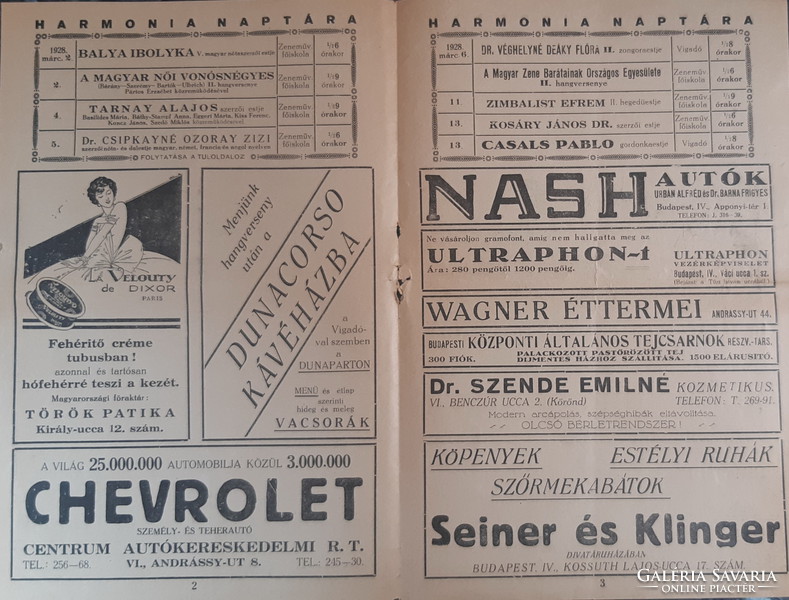 Zimbalist Ephrem Violin Evening Booklet 1928