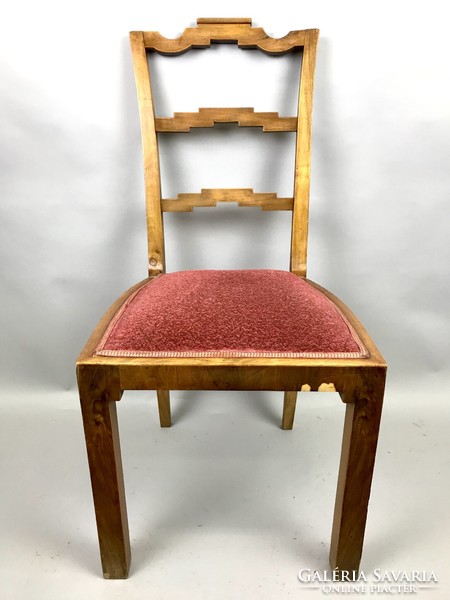 4 db art deco szék