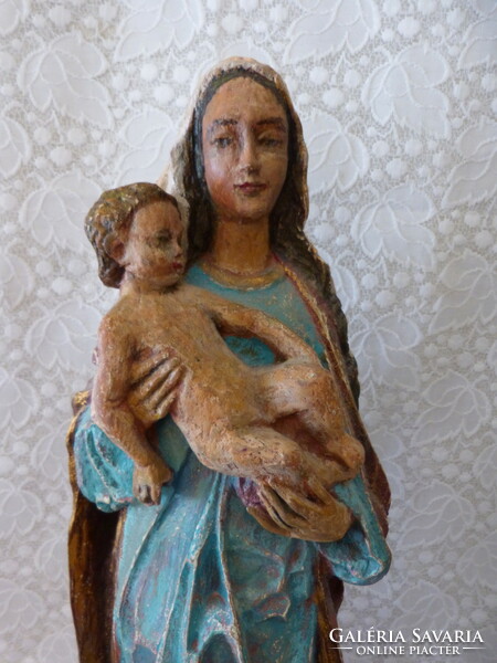 Madonna és a gyermek Jézus.