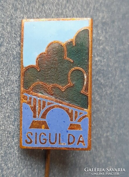 Fire enamel badge from Latvia (Riga) (8 pcs)