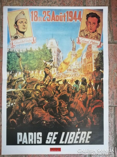 Military chronicle reprint poster