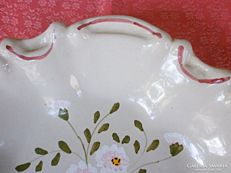 Wall ceramic plate