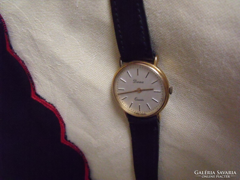 Doxa gilded women's watch quartz women's watch
