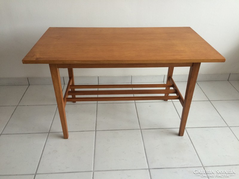 Retro old wooden table 100cm