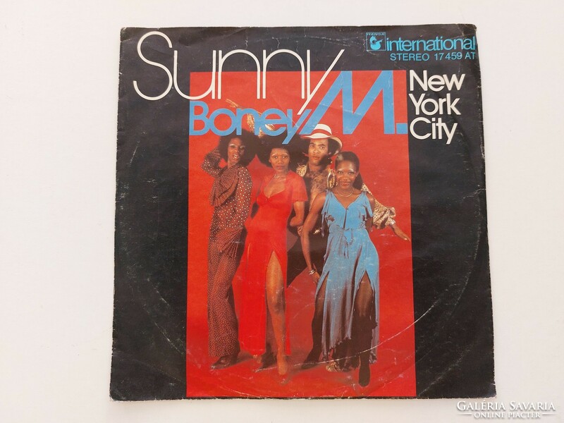Retro record vinyl record single bonney m. Sunny