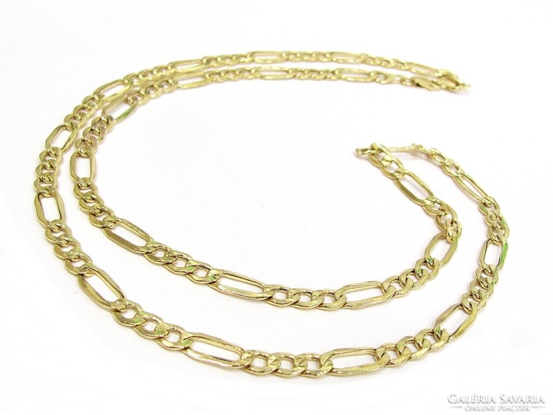 Gold men's necklace (k-au103626)