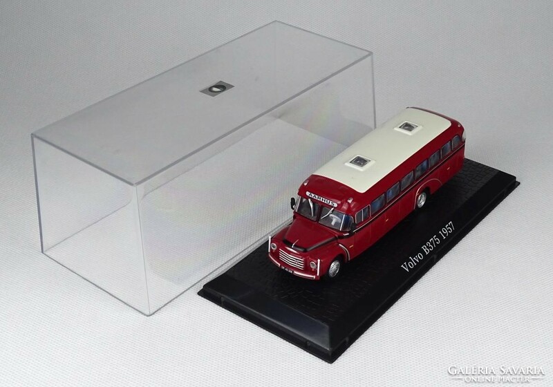1J113 volvo b375 1957 bus model in a gift box
