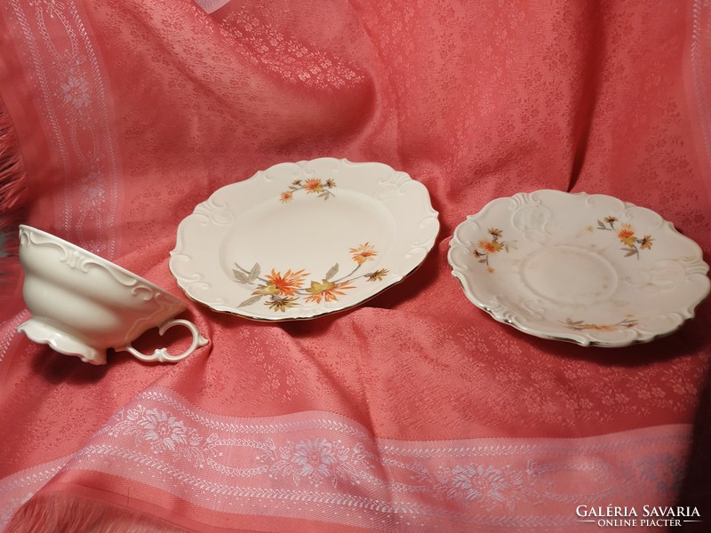 Antique porcelain breakfast set
