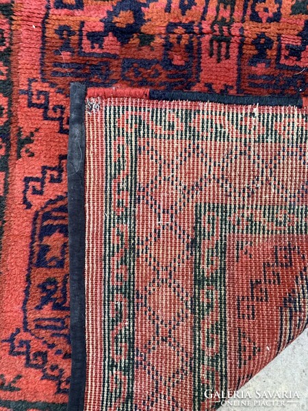 Antik, javított üzbég szőnyeg Bukhara