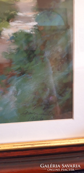 Gross Mary - sunny forest road - pastel