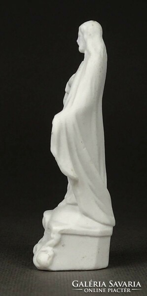 1I977 Antik biszkvit porcelán Jézus szobor 8.5 cm 1921