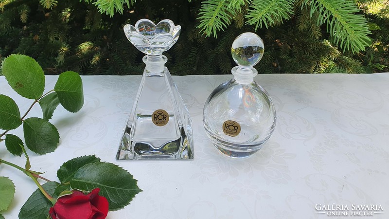 Royal crystal perfume bottles