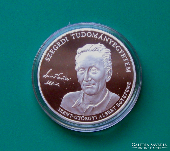 2021- University of Szeged - HUF 10,000 commemorative coin - in capsule + mnb description