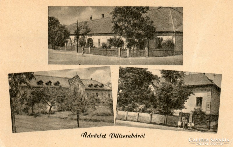 133 - Run postcard original edition (not reprint) piliscsaba